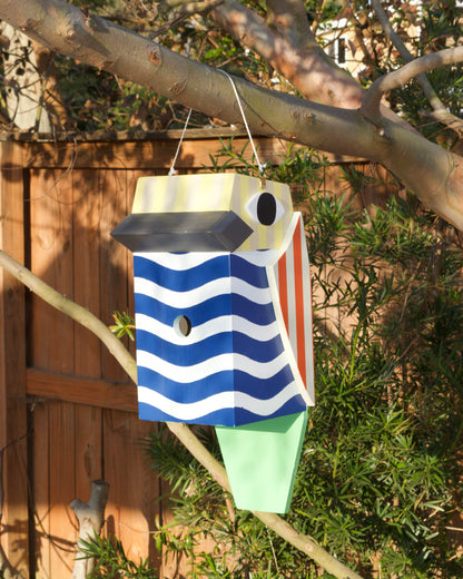 Dusen Dusen Multi Stripe Bird House