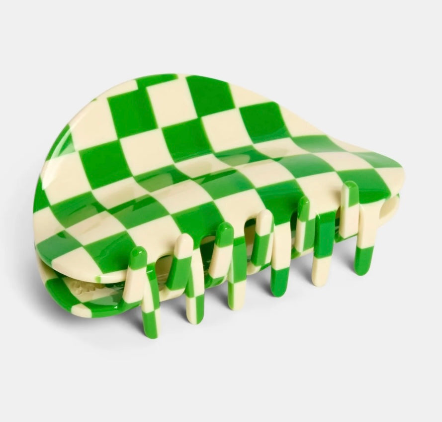 Checker Hair Claw
