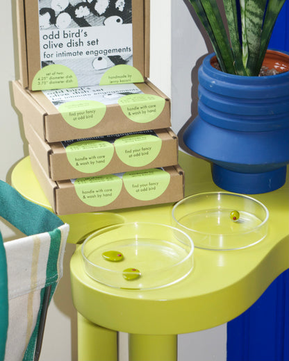 Odd Bird's Olive Dish Set