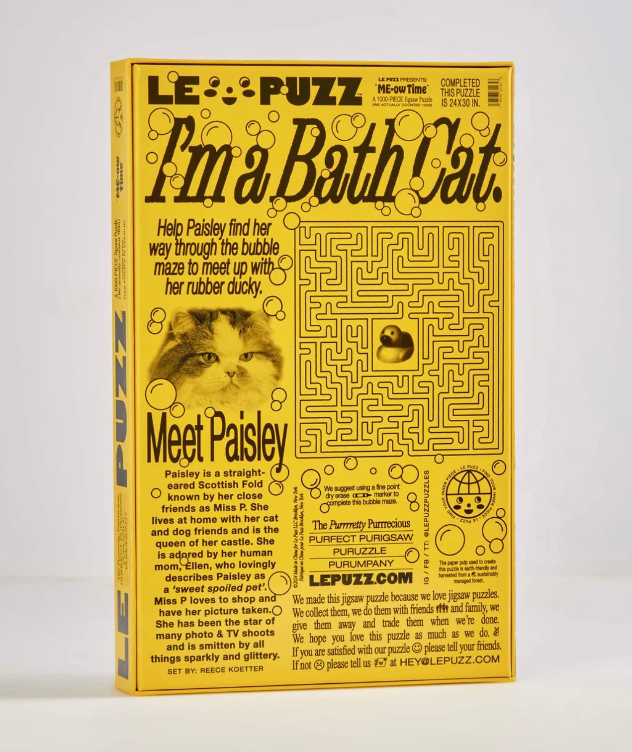 Le Puzz 1000 Piece Puzzle