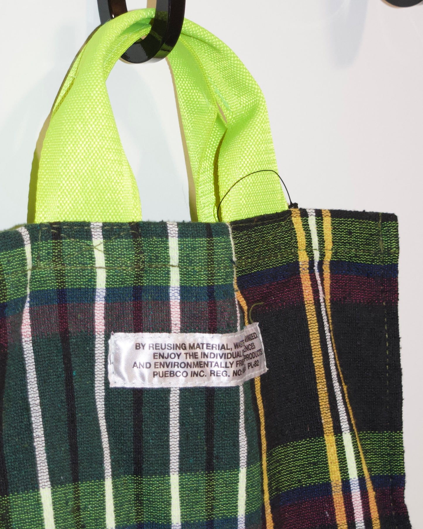 Plaid Document Bag