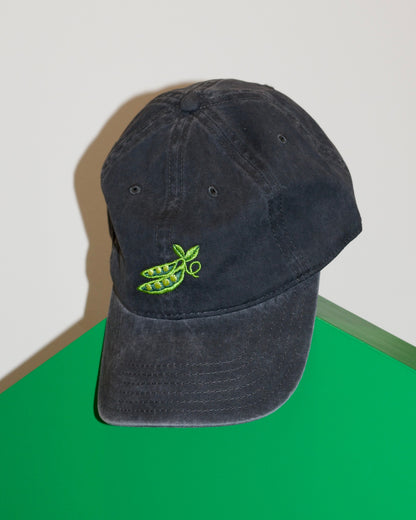 Embroidered Pea Pod Hat
