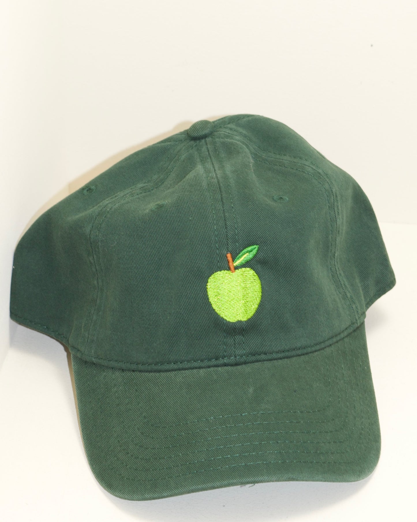 embroidered apple hat