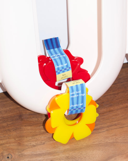 napkin rings / chunky set