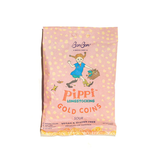 BonBon Pippi Longstocking Sour Gold Coins