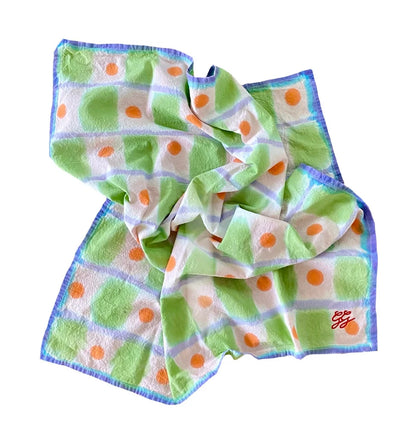 Hand Dyed Kitchen Towels