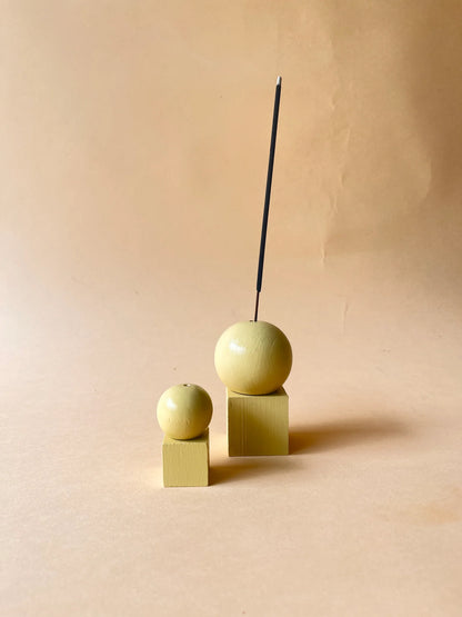 R-KI-TEKT Wooden Incense Holder