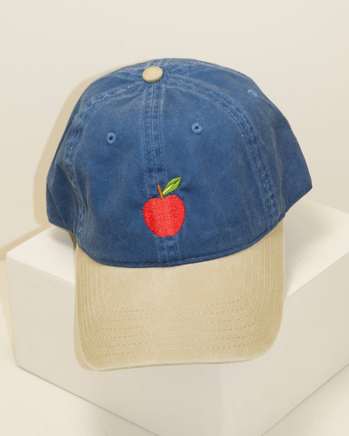 embroidered apple hat