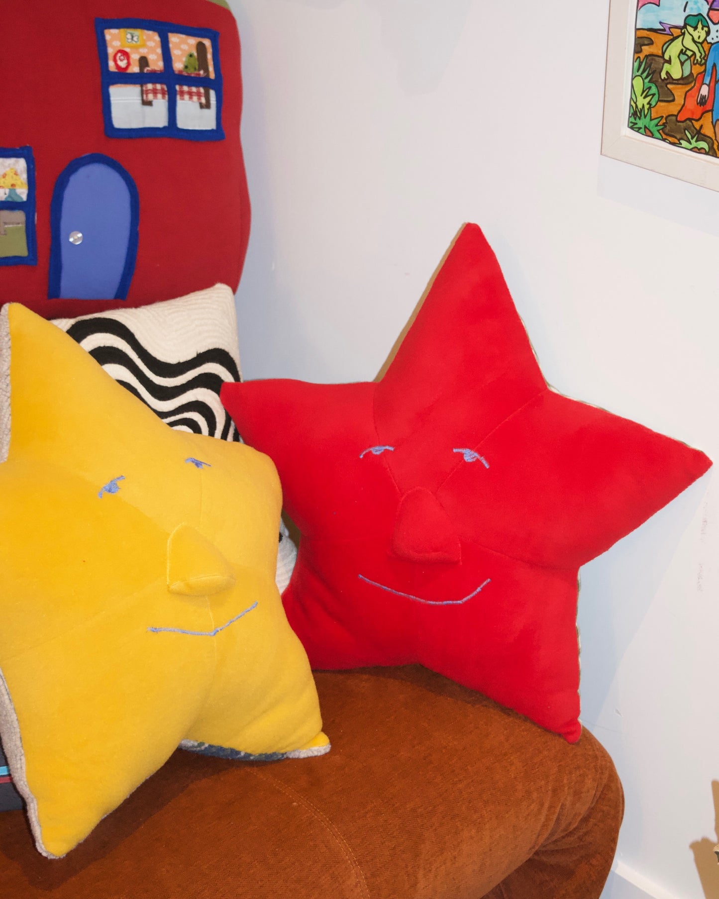 Star Man Pillow