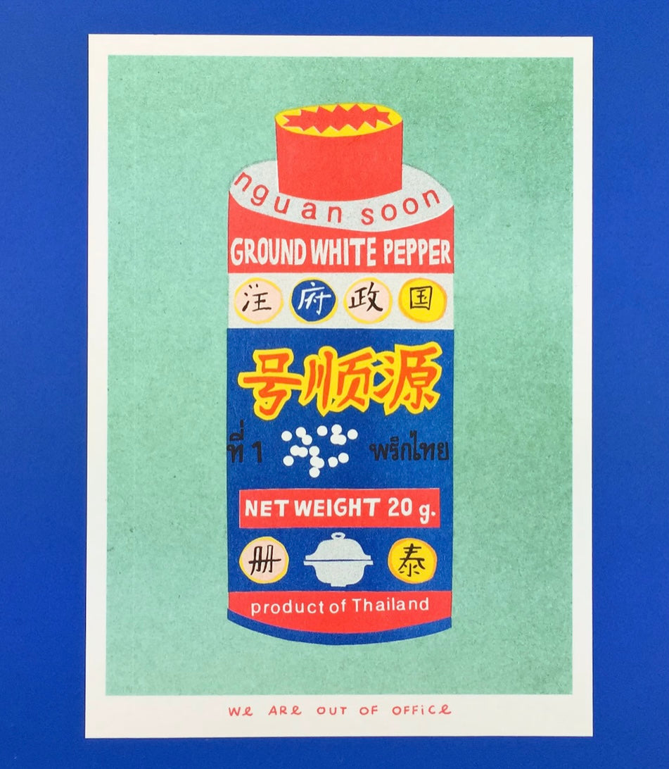 We Are Out of Office Risograph Prints
