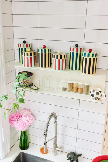 Striped Canisters