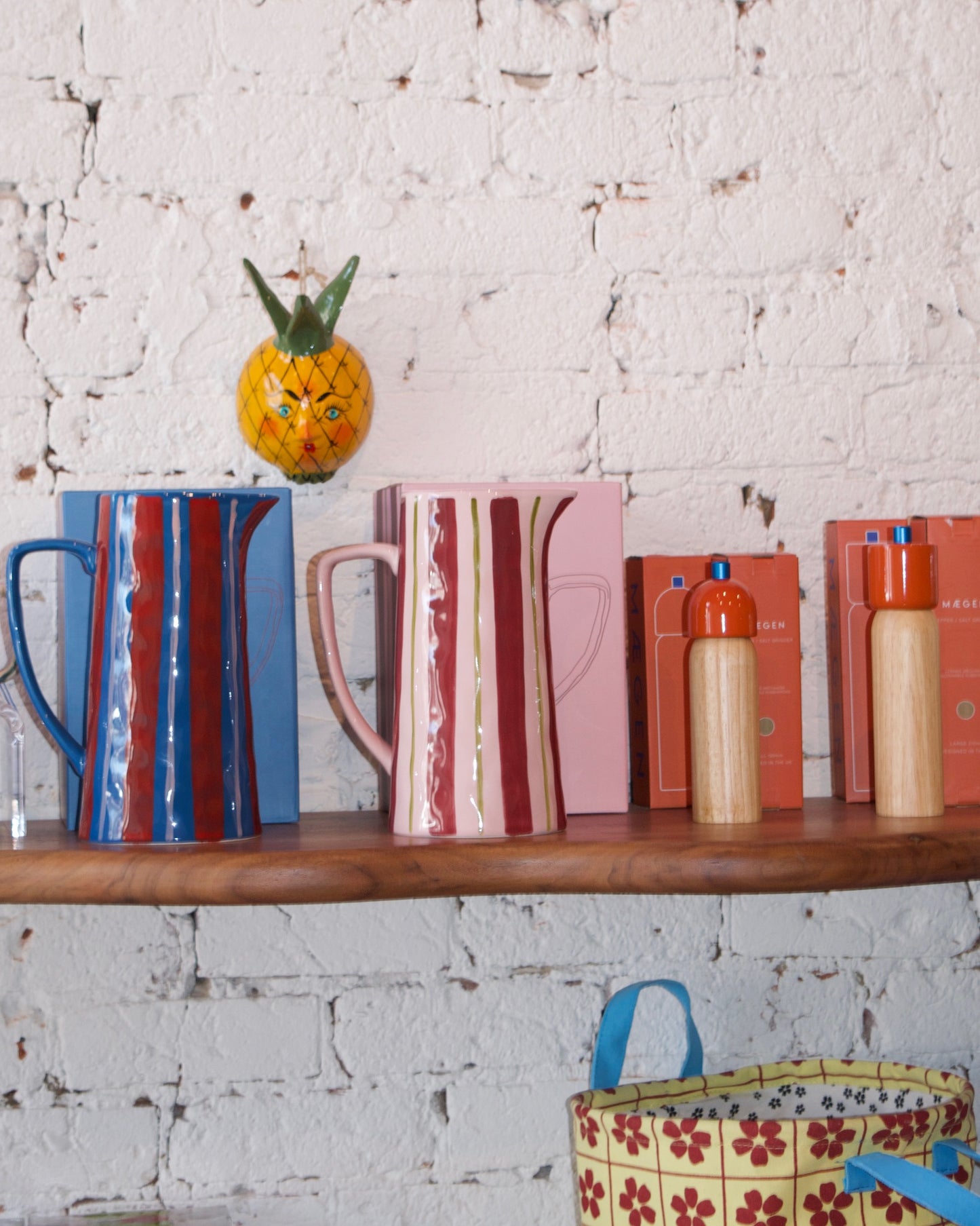 Striped Jug