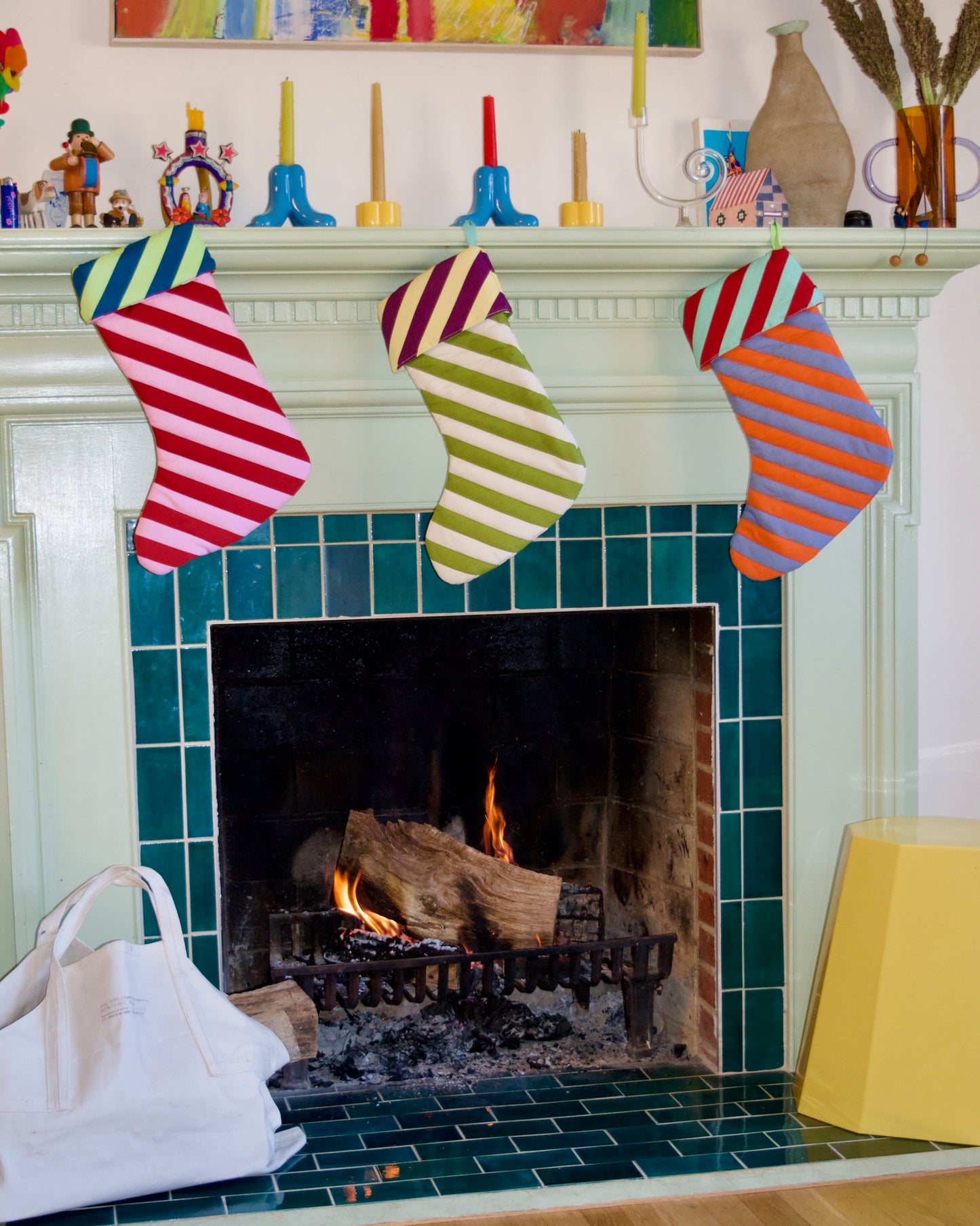 Canvas Firewood Carrier