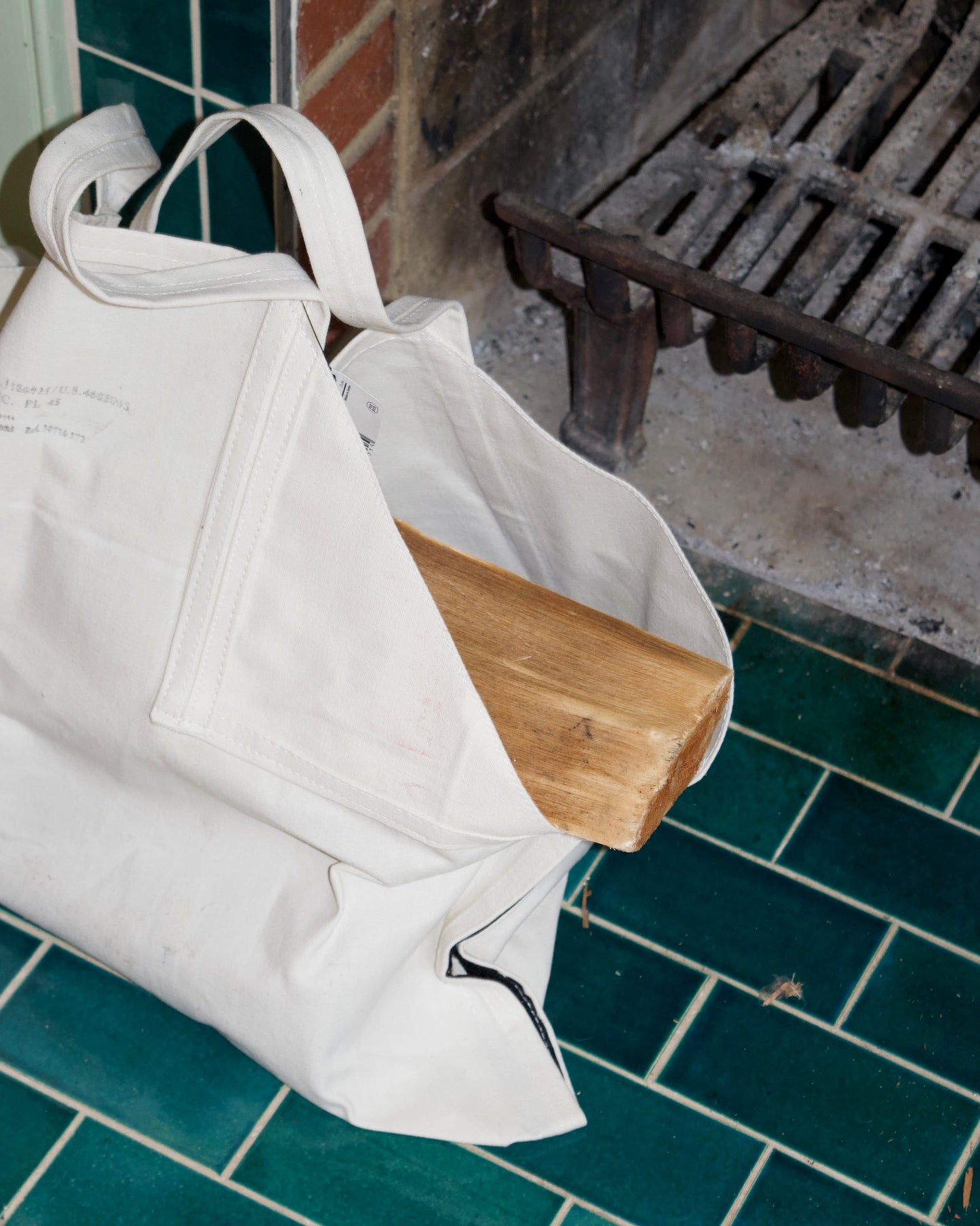 Canvas Firewood Carrier