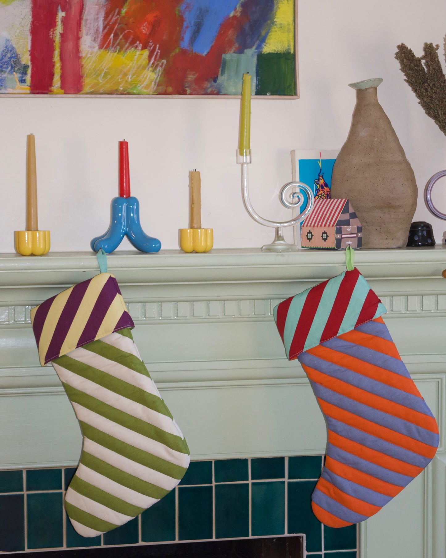 Dusen Dusen Striped Stockings