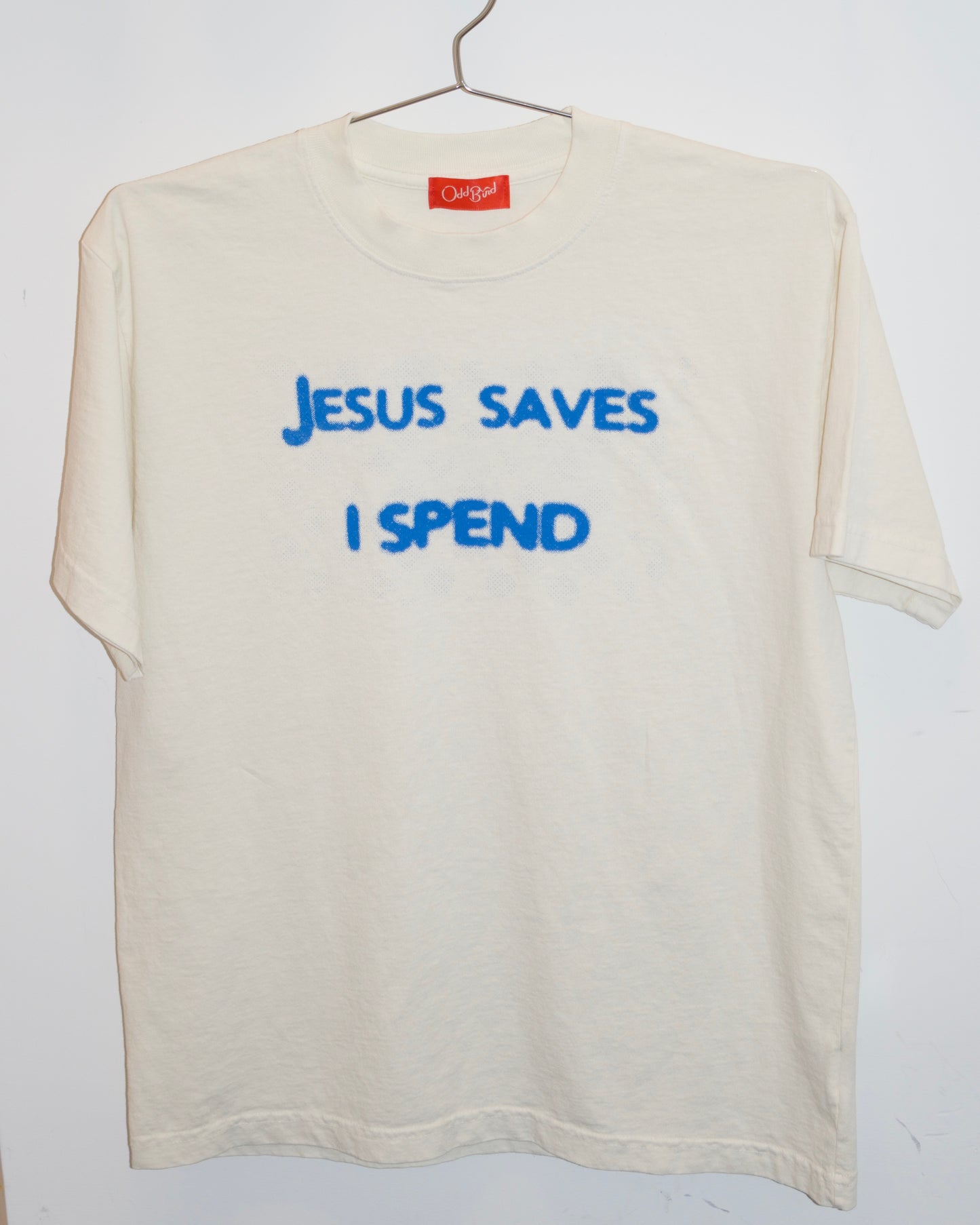 "Jesus Saves I Spend" Shirt - Odd Bird
