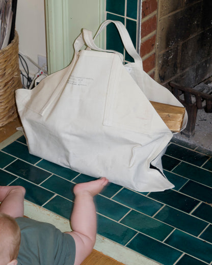 Canvas Firewood Carrier