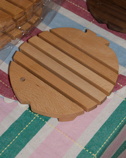 Wooden Fish Trivet