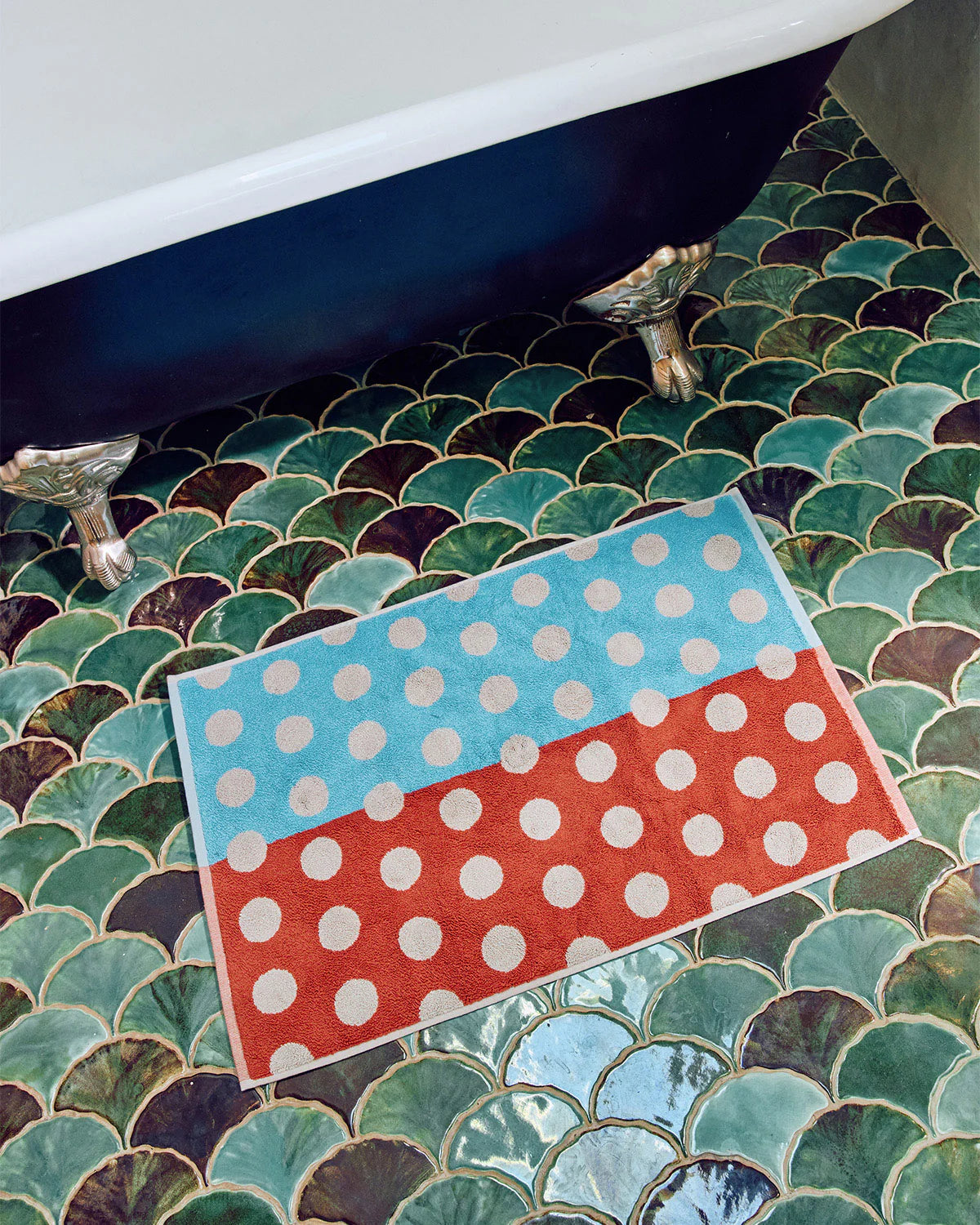 Dusen Dusen Pearl Dot Bathmat