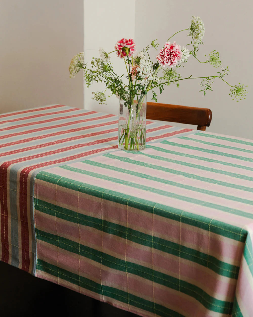 Double Striped Tablecloth