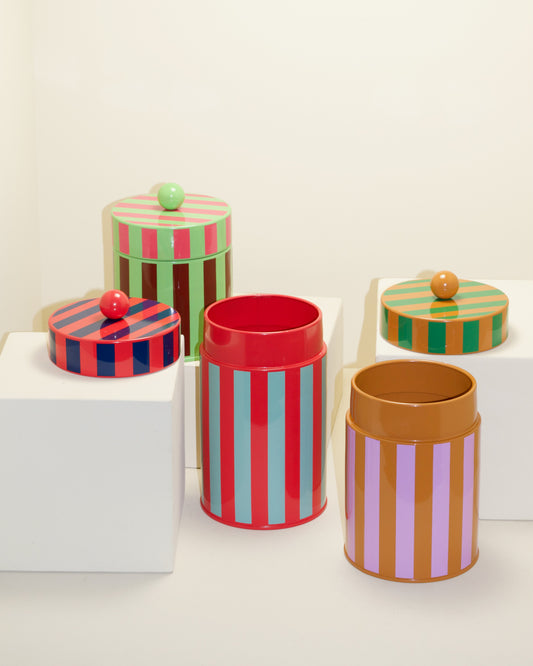 Striped Canisters