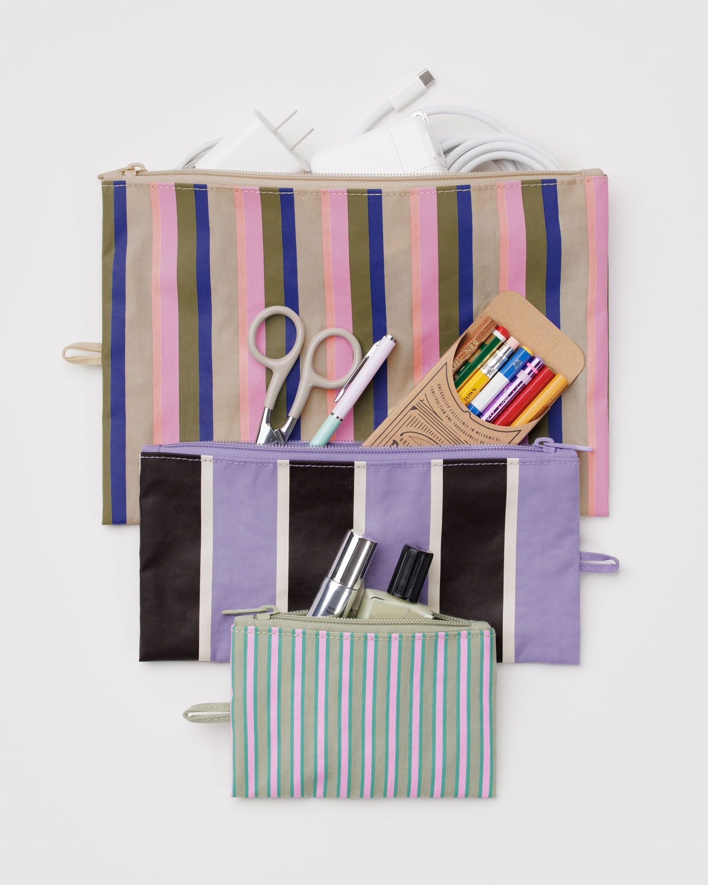 Baggu Flat Pouch Set
