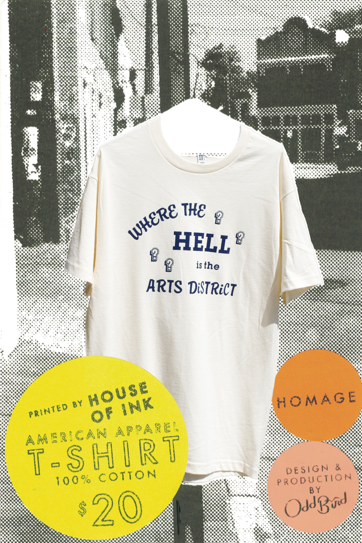 Arts District Shirt | Odd Bird's Tourist Trap