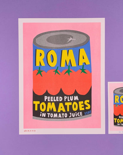 We Are Out of Office Risograph Print (large)