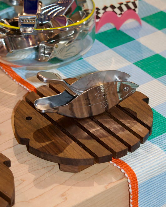 Wooden Fish Trivet