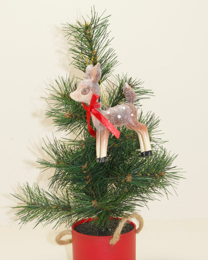 Vintage Deer Ornament