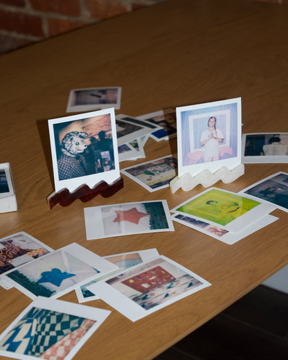 polaroid squiggle stand | special edition