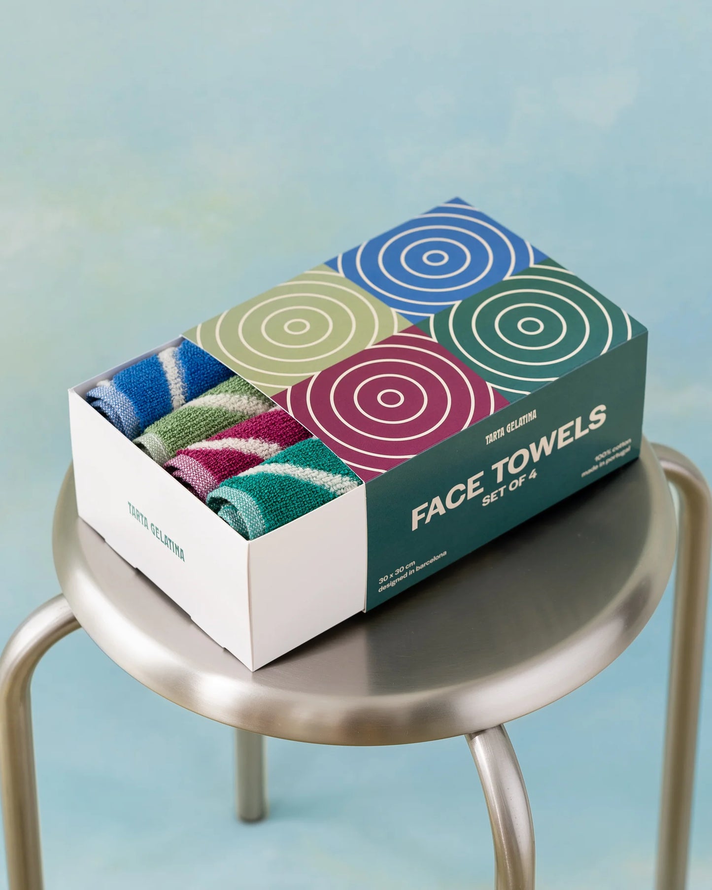 Tarta Gelatina Face Towel Set of 4
