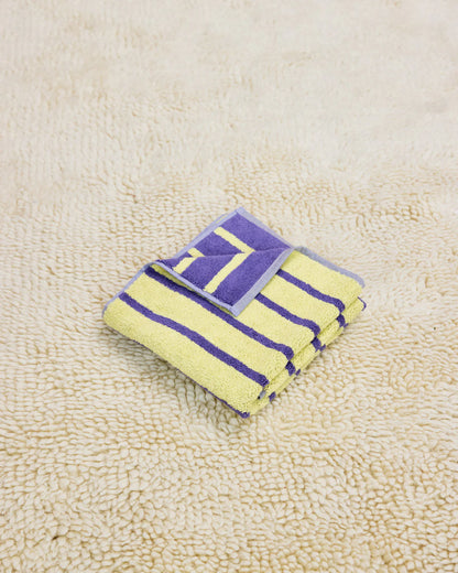 Dusen Dusen Bird Stripe Bath Towels