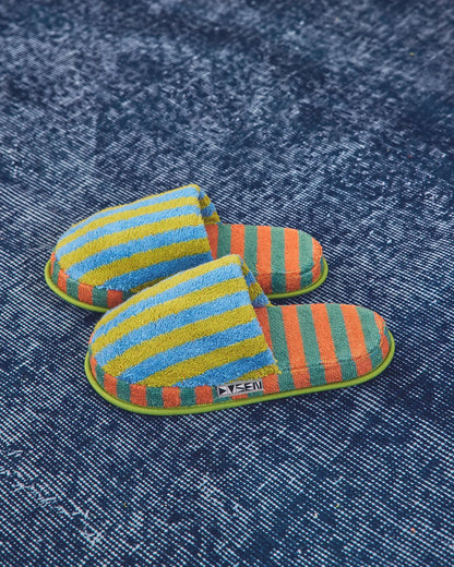 Dusen Dusen Terry Stripe Slippers