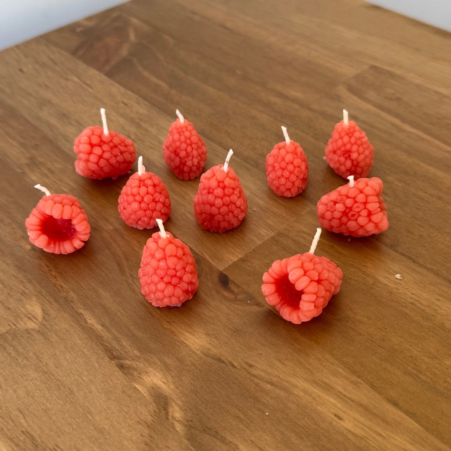 Happy Organics Pink Raspberry Birthday Candles