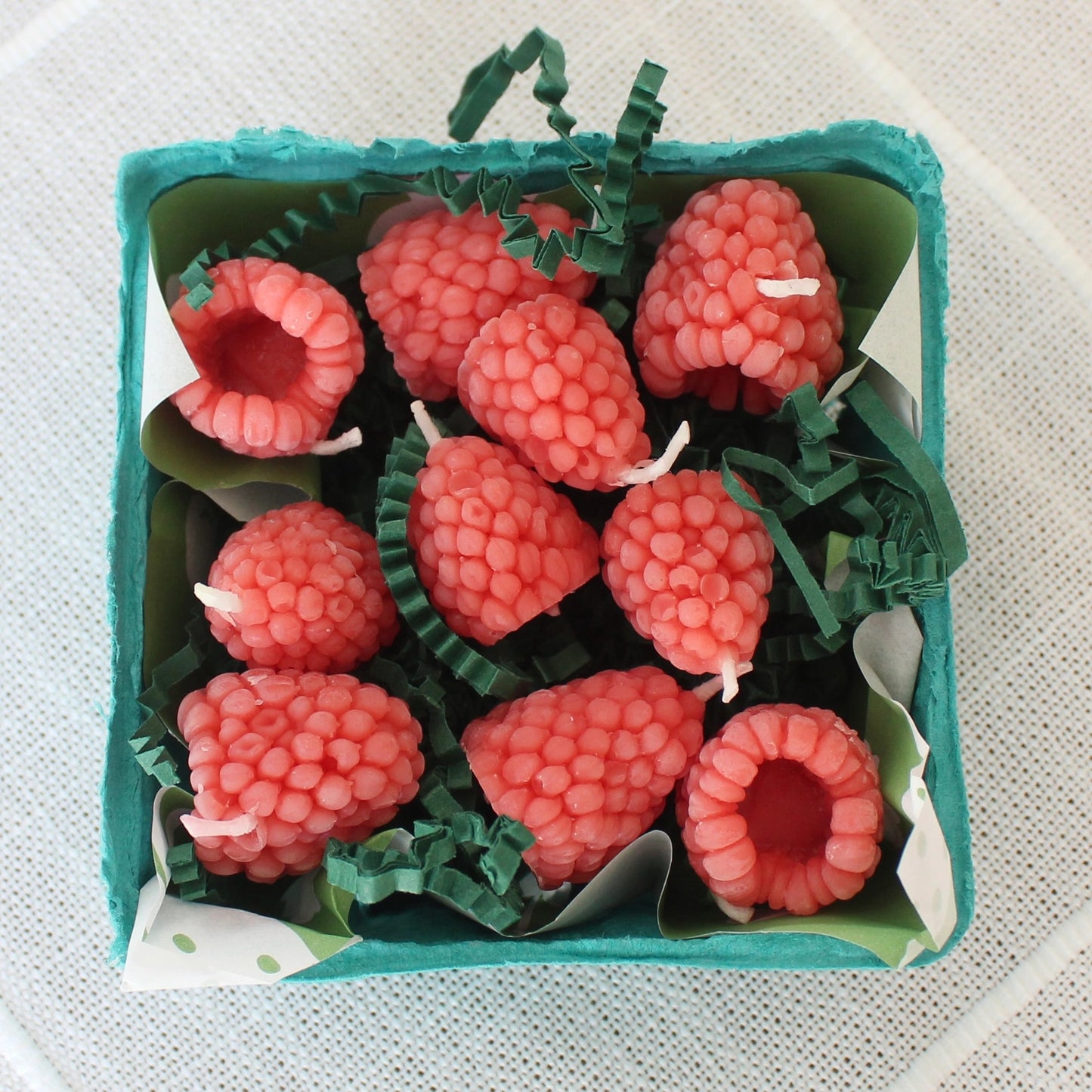 Happy Organics Pink Raspberry Birthday Candles