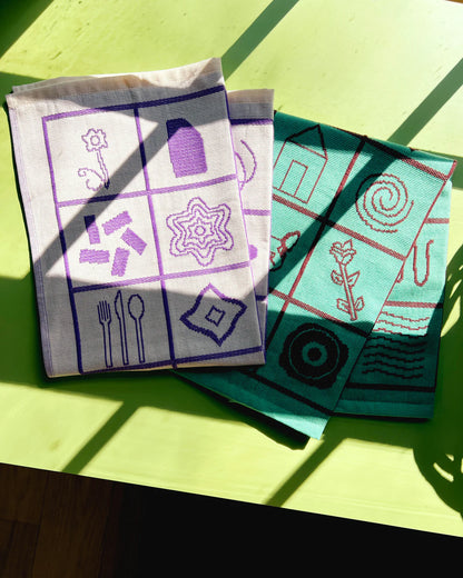 Dusen Dusen Icons Dish Towel Set