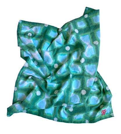 Hand Dyed Kitchen Towels