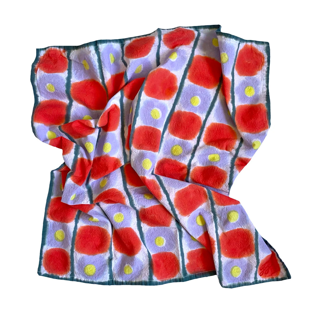 Hand Dyed Kitchen Towels