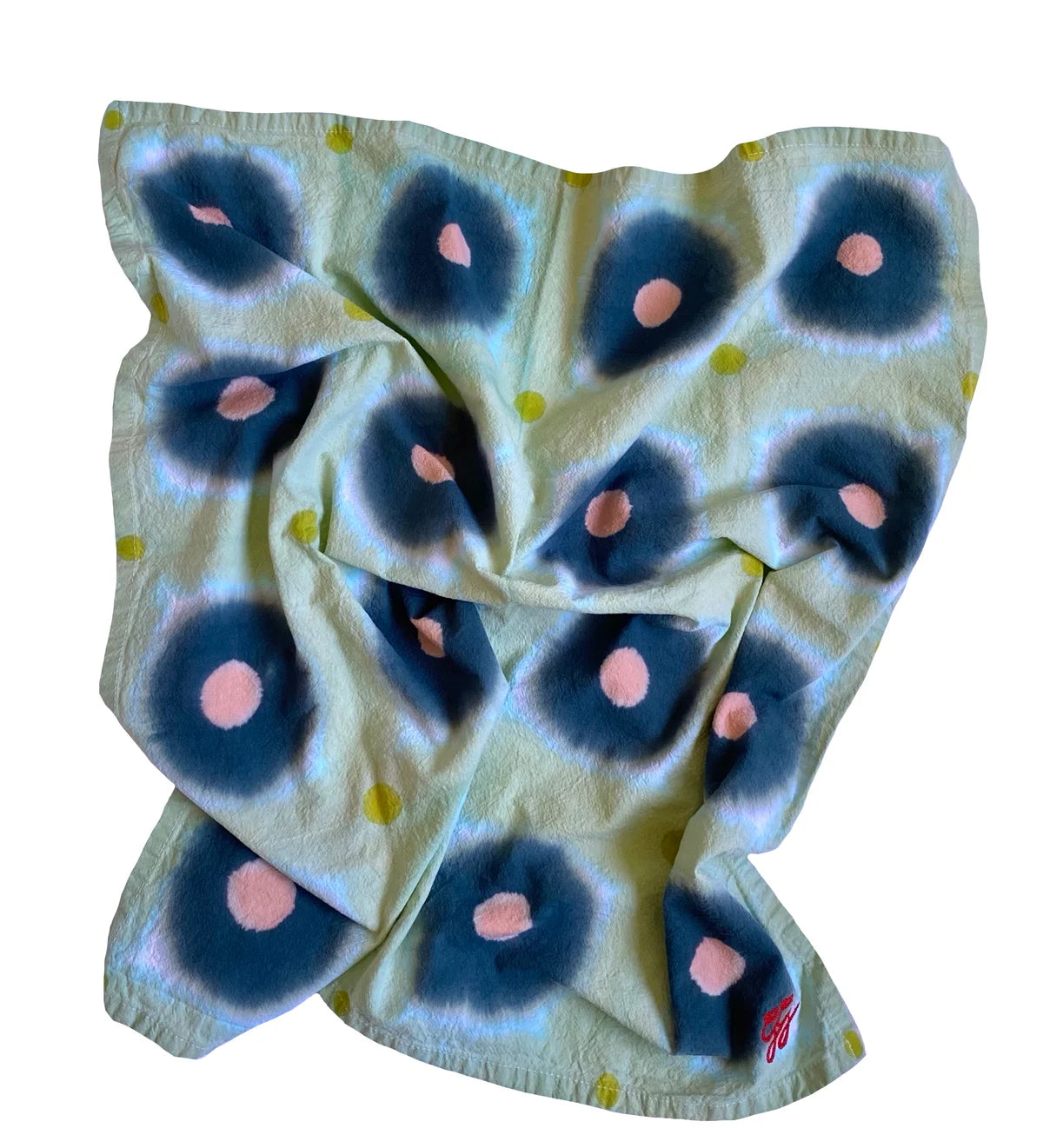 Hand Dyed Kitchen Towels