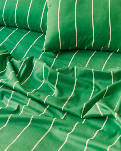 Dusen Dusen Lawn Stripe Sheets