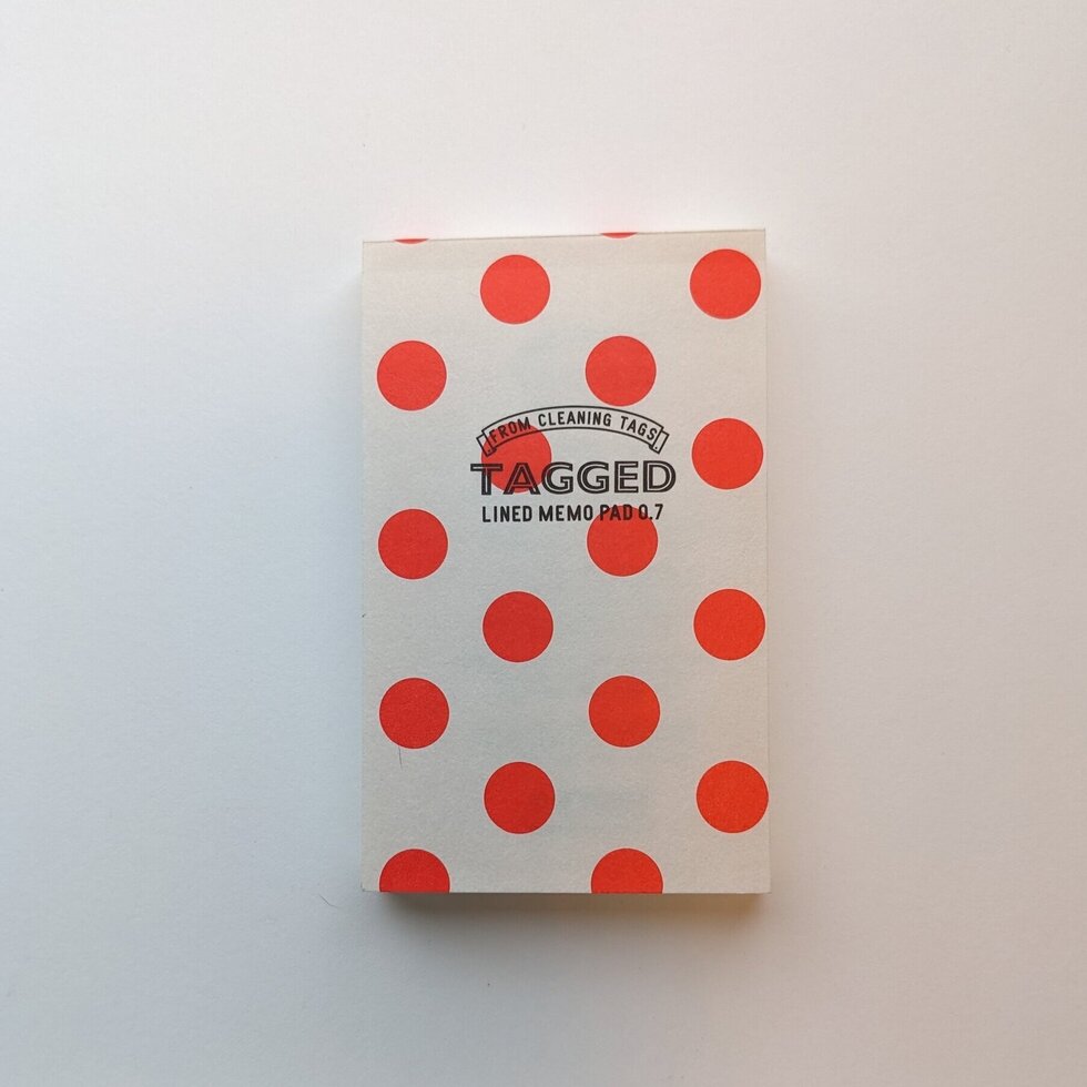 Waterproof Memo Pad - Polka Dots