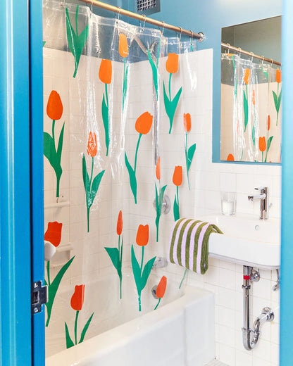 Dusen Dusen Tulip Shower Curtain