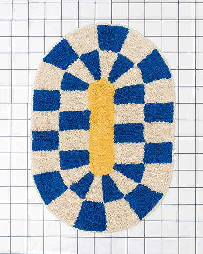Rita Checkered Bath Mat NEW COLORS!