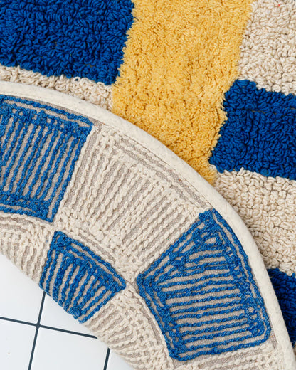 Rita Checkered Bath Mat NEW COLORS!