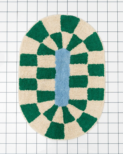 Rita Checkered Bath Mat NEW COLORS!