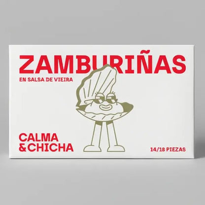 Calma & Chicha Scallops in Sauce