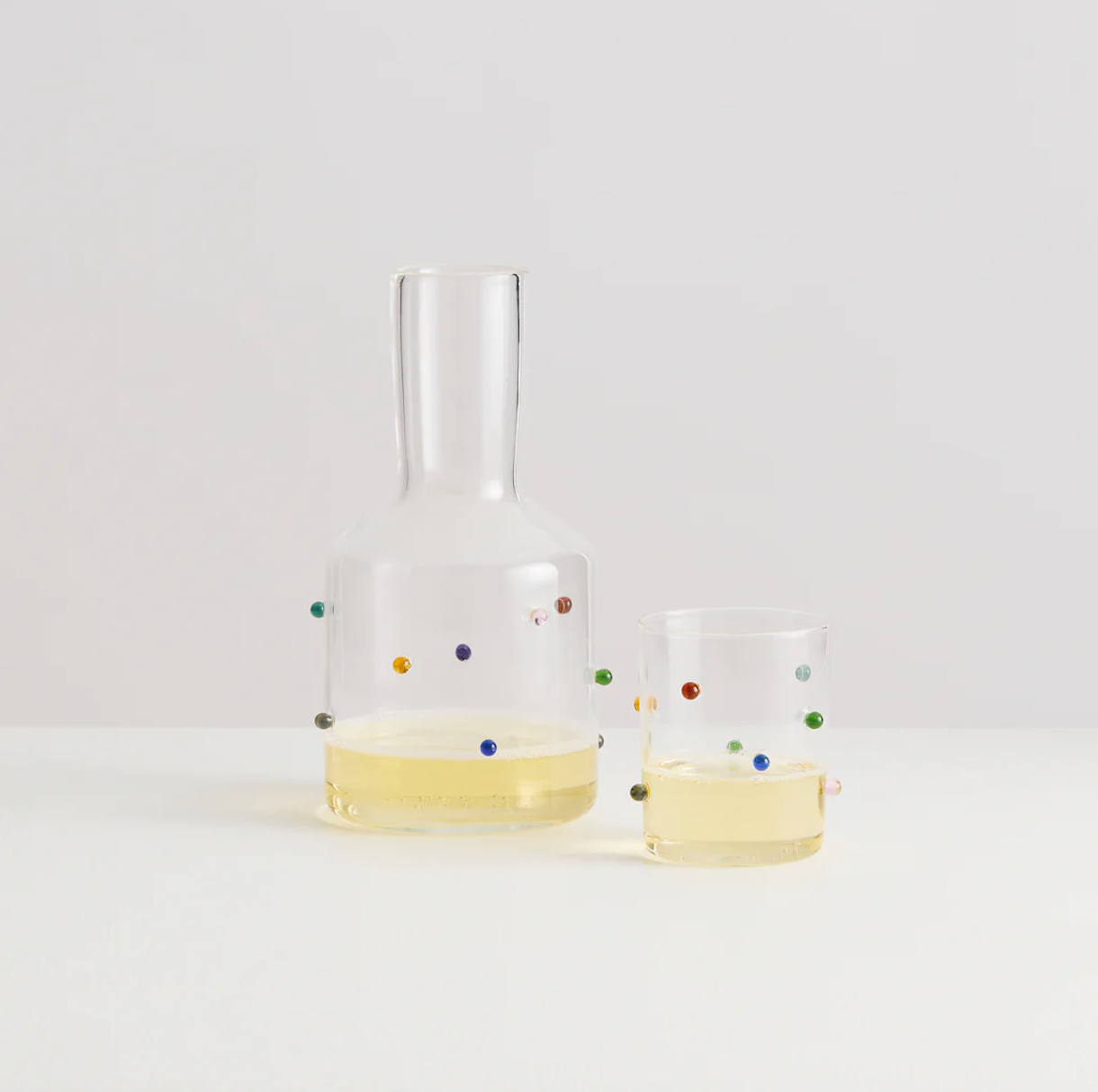 Maison Balzac Madame Pomponette Carafe and Glass Set