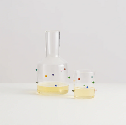 Maison Balzac Madame Pomponette Carafe and Glass Set