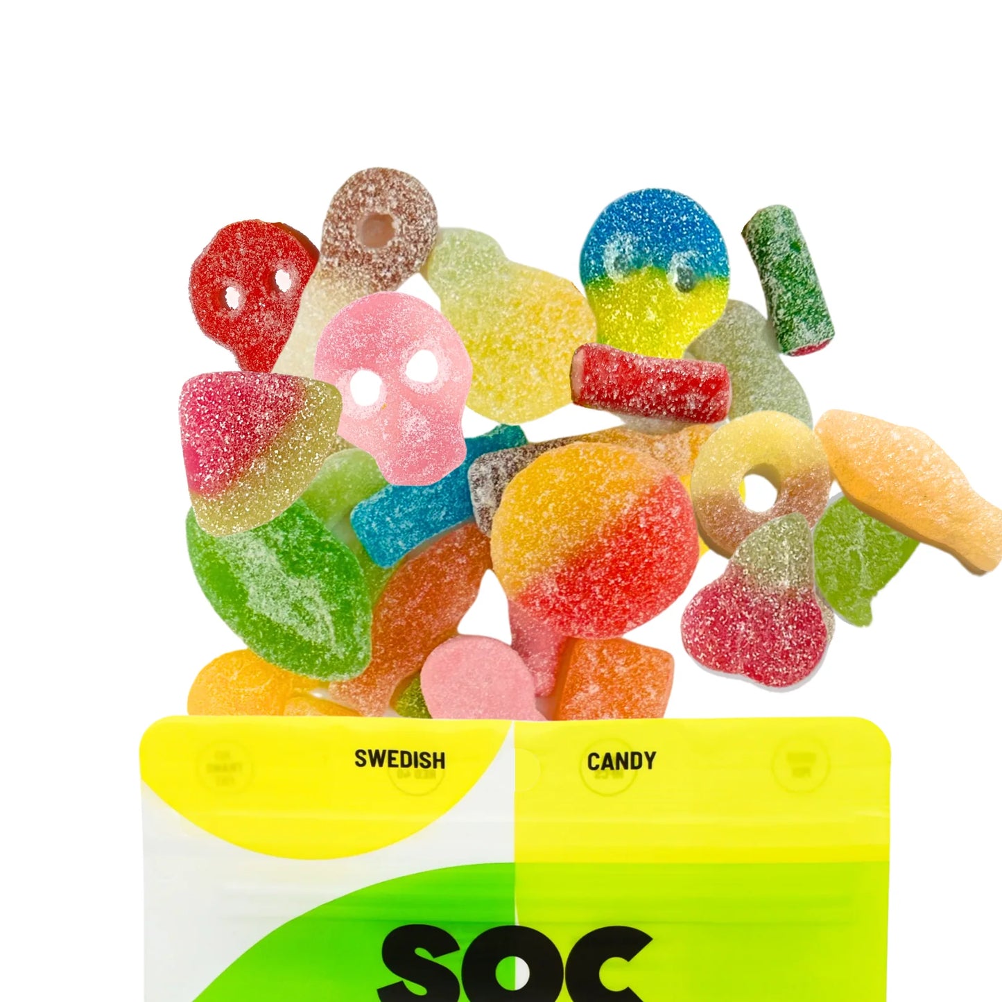 Swedish Sour Gummy Mix by Sockerbit